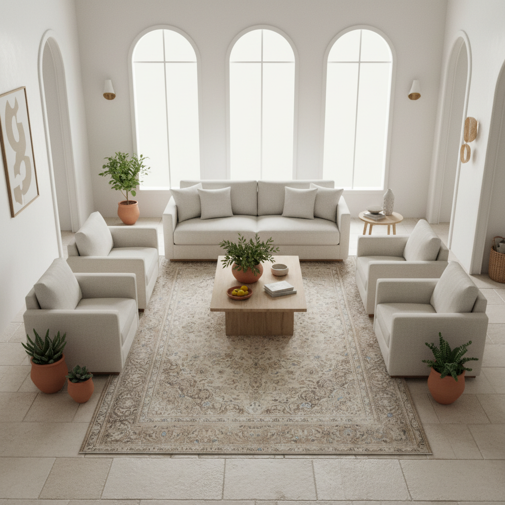 Azure Zenhalia rug 