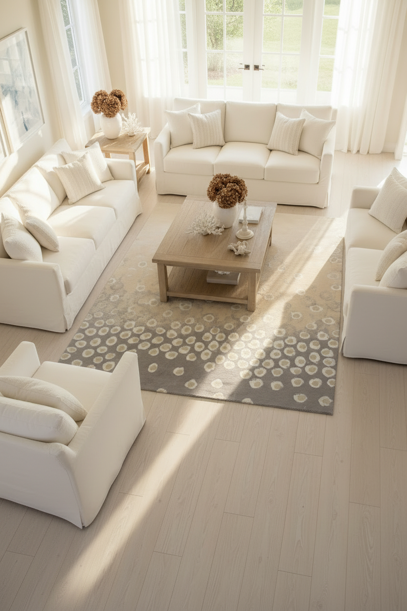 Djindi Birung - Mist Neutral, Grey & Sand