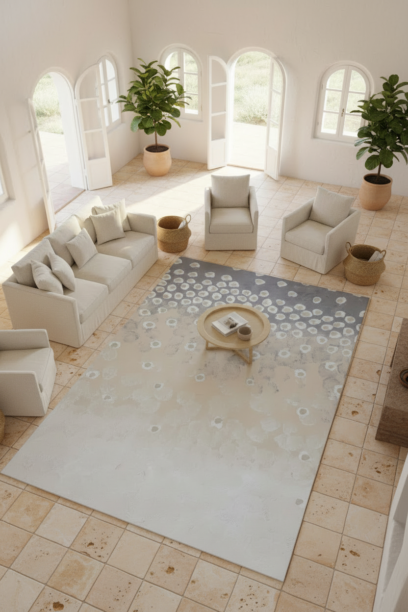 Djindi Birung - Mist Neutral, Grey & Sand