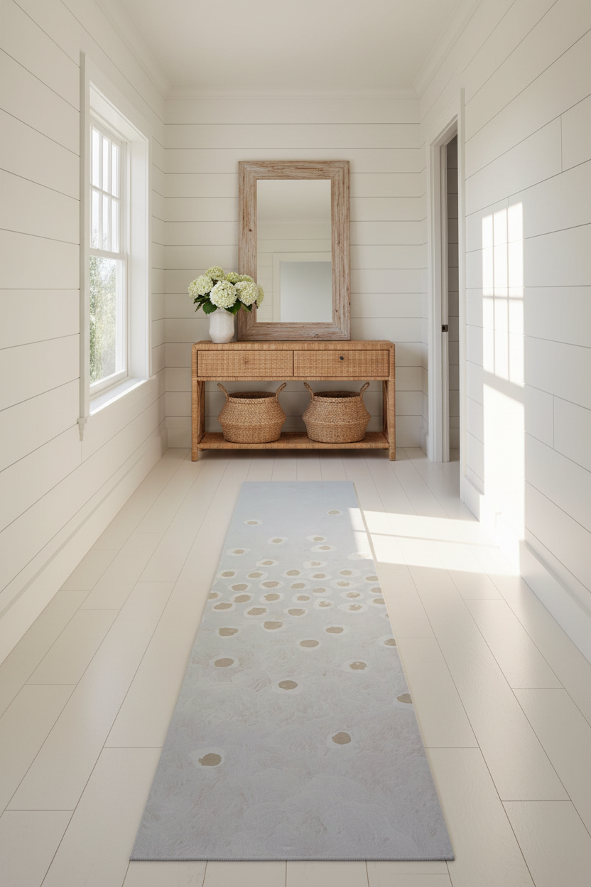 Mindjigari - Sky Blue, Neutral & Mauve Runner