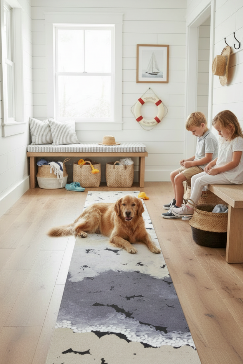 Murrang- Sandhill Denim & Neutrals Runner